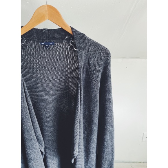 Gap Oversized Waterfall Open Front Knit Sweater - Picture 4 of 8